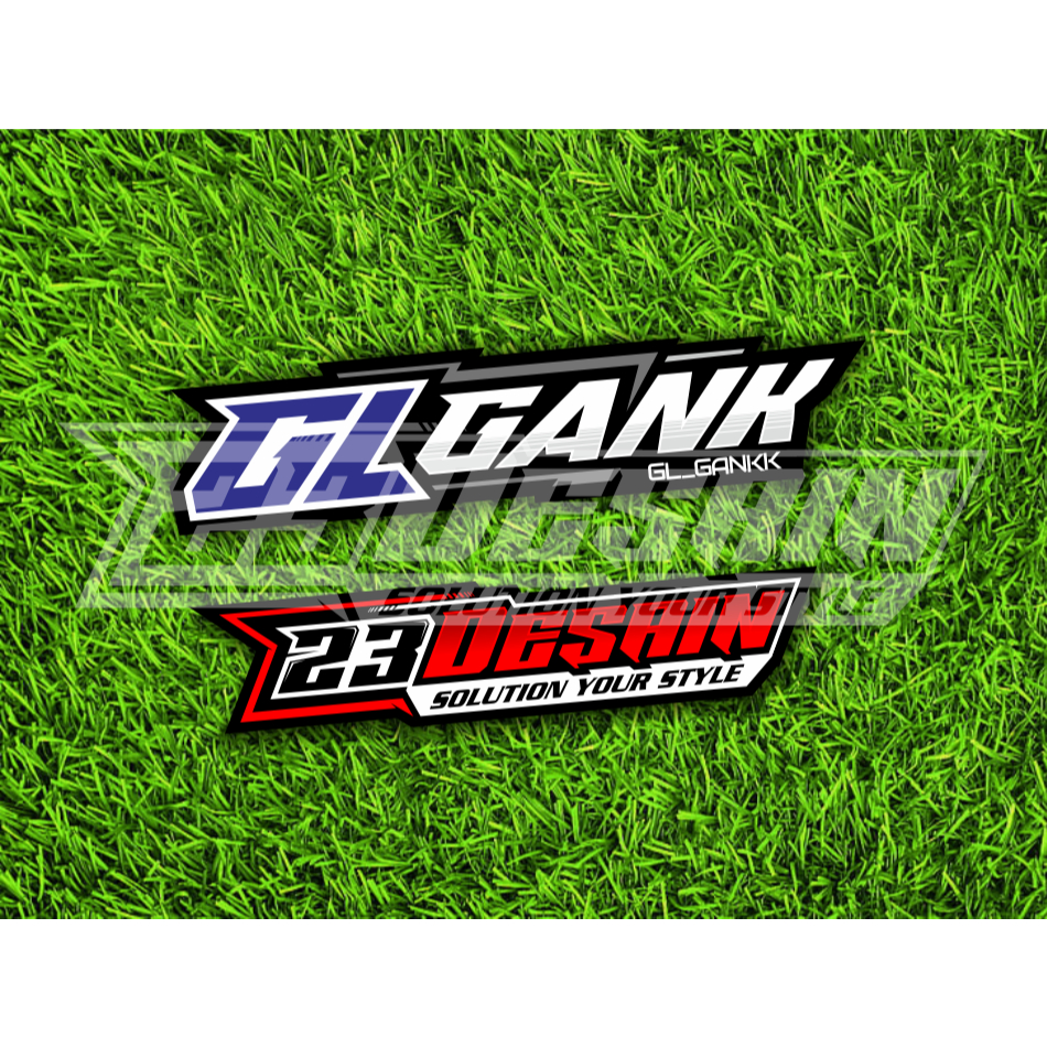 STIKER GL GANK REQUEST STICKER LOGO GL GANK STIKER GLCEPEK STIKER GLKOTAK STIKER GL100