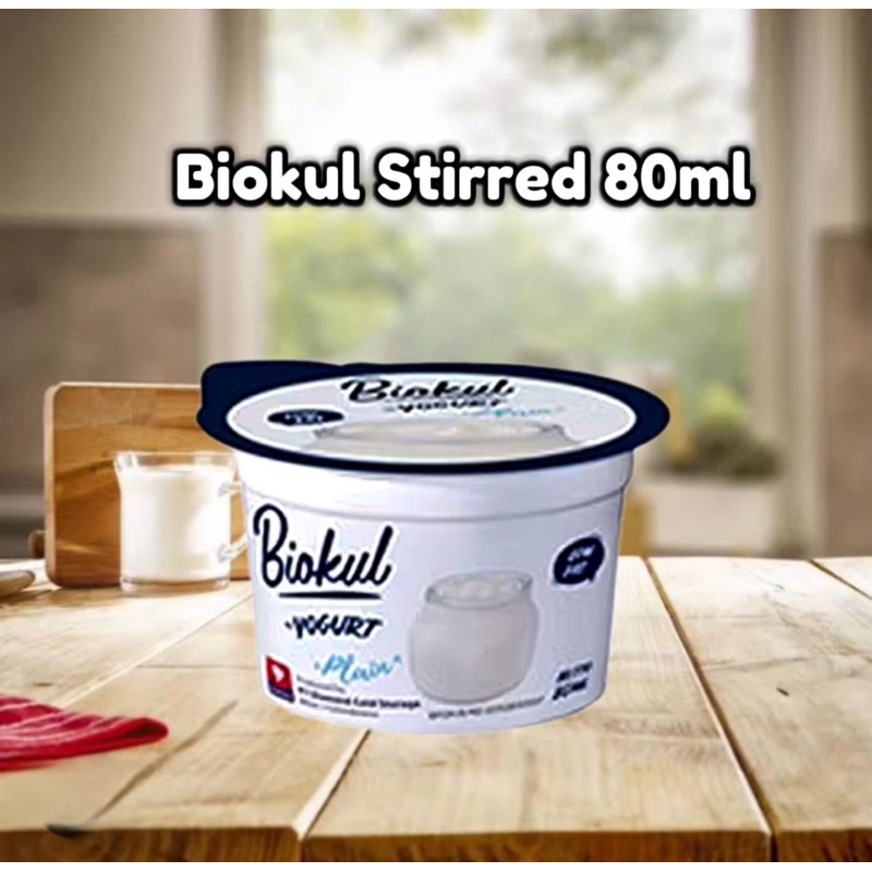 

Biokul Yogurt Plain 80ml | Yoghurt MPASI Bayi | Makanan Bayi | Snack Bayi | Makanan Sehat