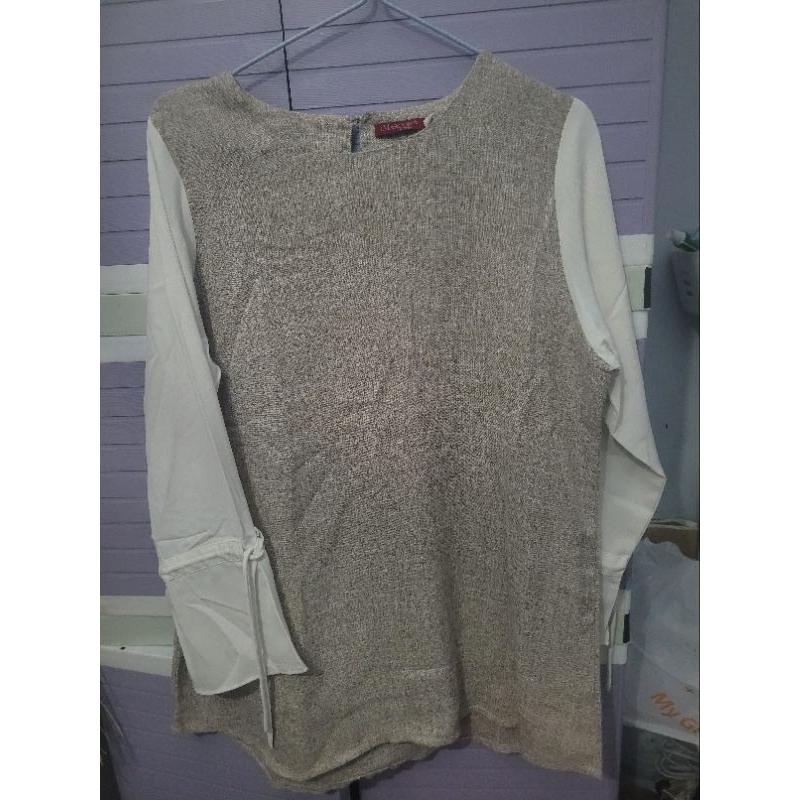 preloved tunik iMaroon Women XL - cream