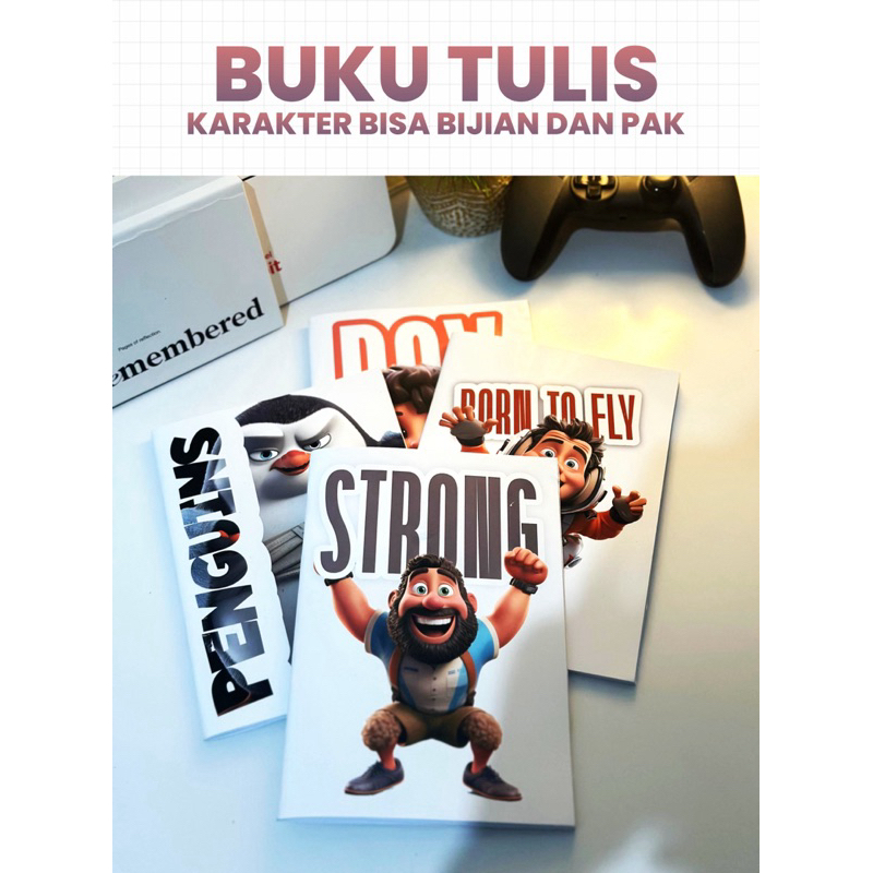 

BUKU TULIS KARAKTER MURAH (1 PAK)