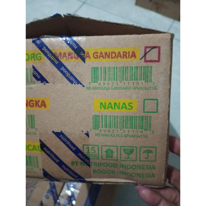 

Nutrisari Mangga Gandaria Kartonan Isi 16 Renteng