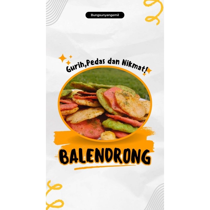 

Seblak Kering Balendarong Pedas Daun Jeruk 200gram