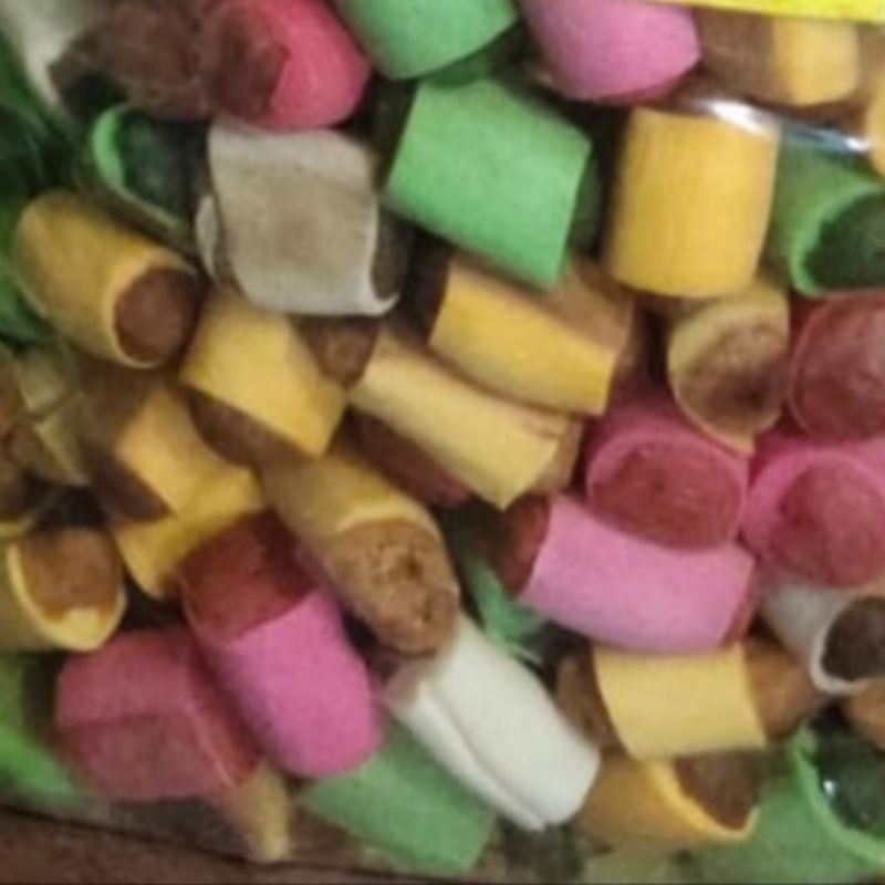 

250g nopia potong warna warni/kue jadul kiloan murah
