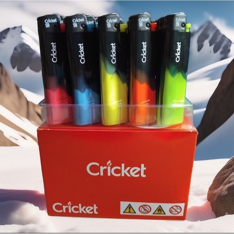 korek gas cricket fushion intense original isi 25 pcs