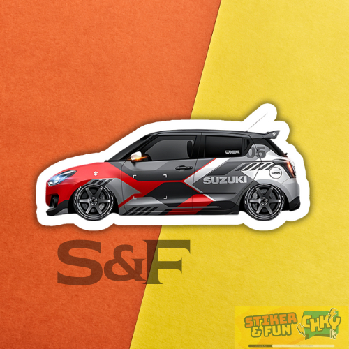 

Stiker Sticker Vinyl Laminasi SUZUKI SWIFT MODIF