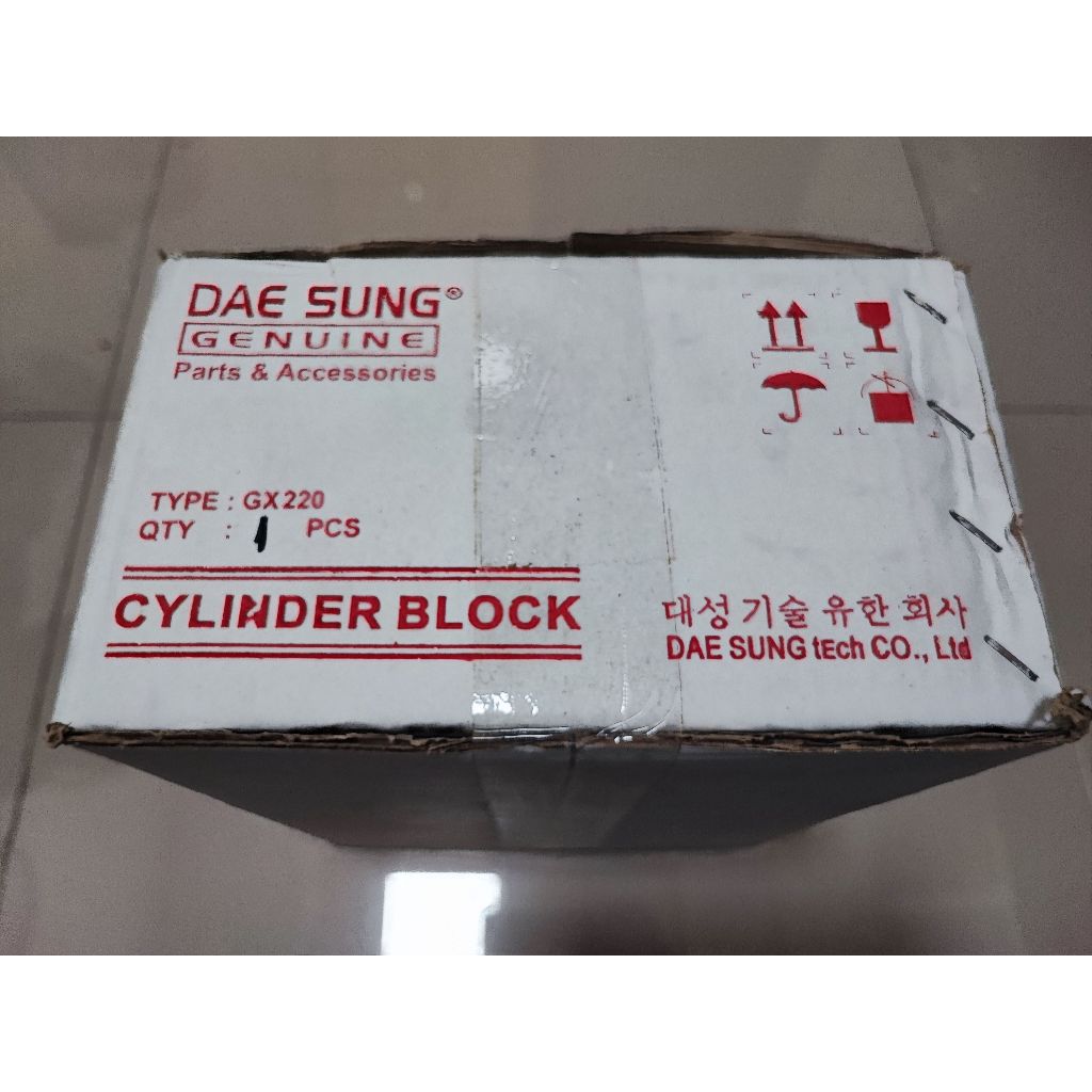 Body Mesin GX220 / Kas Mesin GX220 / Cylinder Block GX220 Daesung - Radin