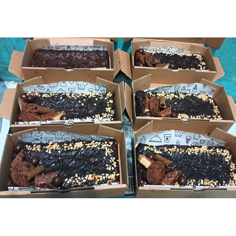 

Fudgy brownies uk 20x10