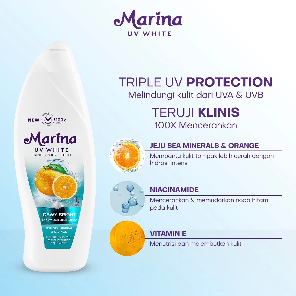 Marina Hydra bridge Gel Lotion Hand & Body Lotion 92ml / 185ml