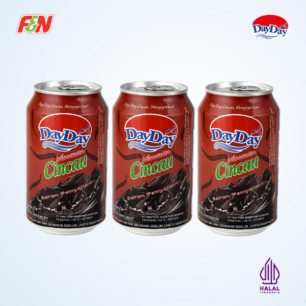 

Minuman Kaleng Day Day Bunga Cincau/Grass Jelly 300ml x 3 Pcs - Drink