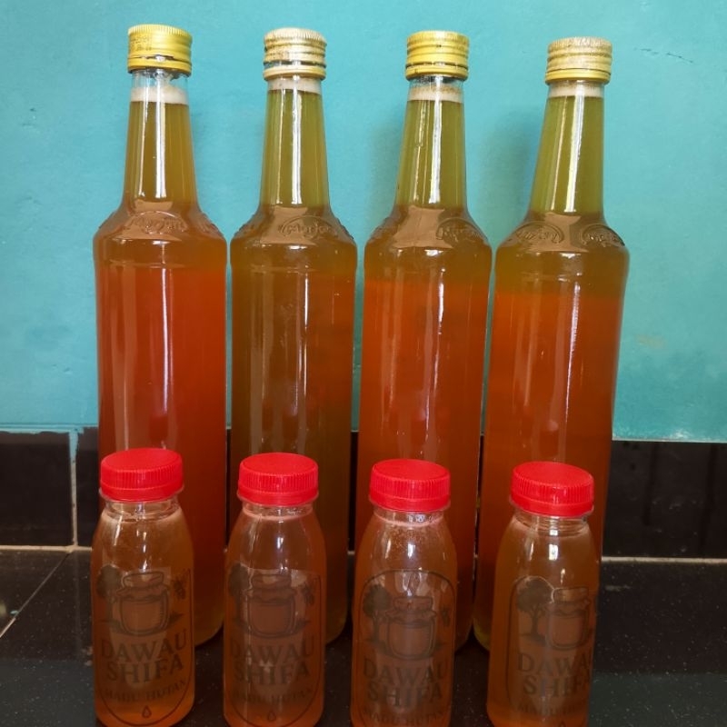 

madu hutan~madu lebah~madu lebah liar asli 100% tanpa bahan campuran~100ml