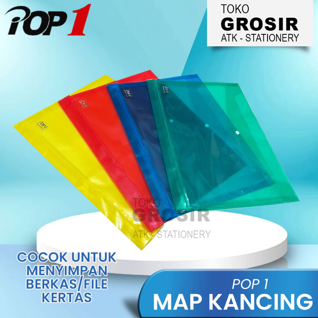 

(LIVE) Map Kancing Merk POP1 / Map Kancing Berwarna POP1