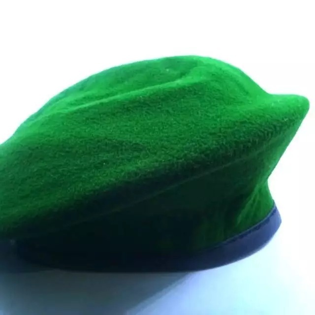 Baret Hijau Bahan Woll Baret Ekapaksi Infanteri TNI