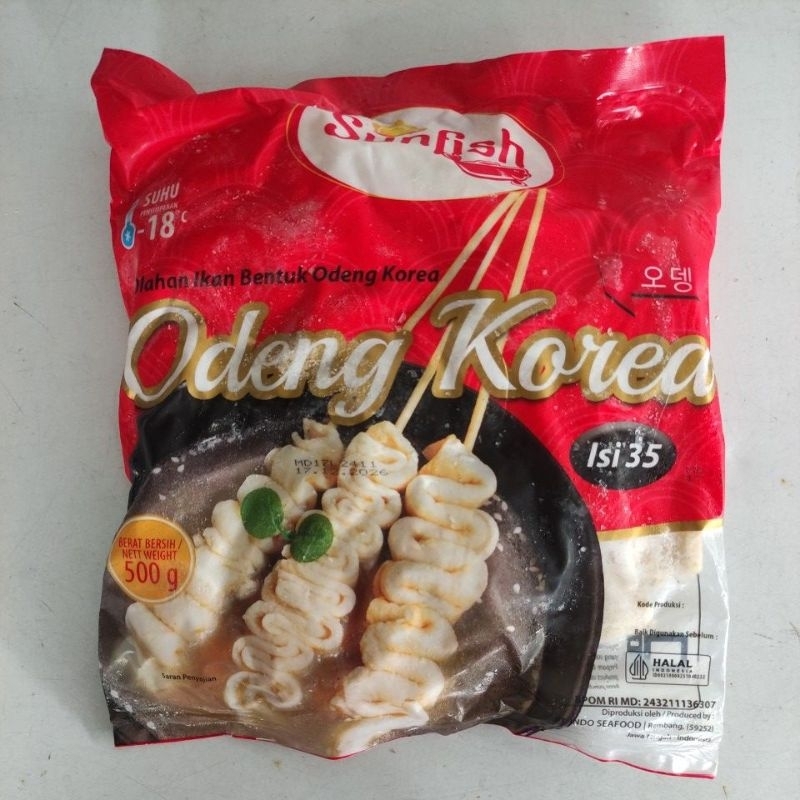 

SUNFISH Odeng Korea Olahan Ikan 500gr