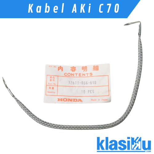 32601-086-690 Kabel Selang Klem Aki Honda C70 C 70 C700 C 700 C800 C 800 Supercub