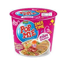 

POP MIE MI INSTAN MINI / SNEK TIME AYAM BAWANG CUP 40g
