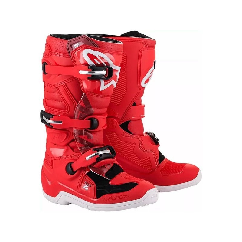 ALPINESTARS TECH 7S MX25 RED YOUTH/ANAK BOOTS MX ORIGINAL