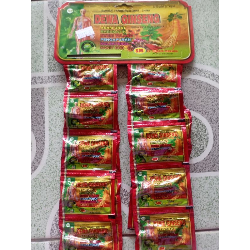 Kapsul Dewa Ginseng Ori