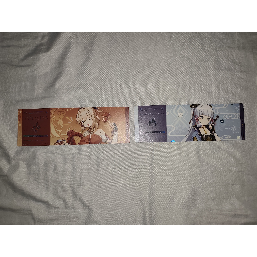 Ticket Hologram Yoimiya + Ayaka