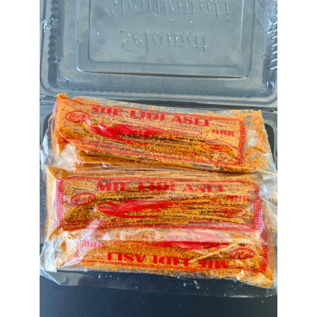 

Mie lidi NNR Super Pedas isi 10 bungkus