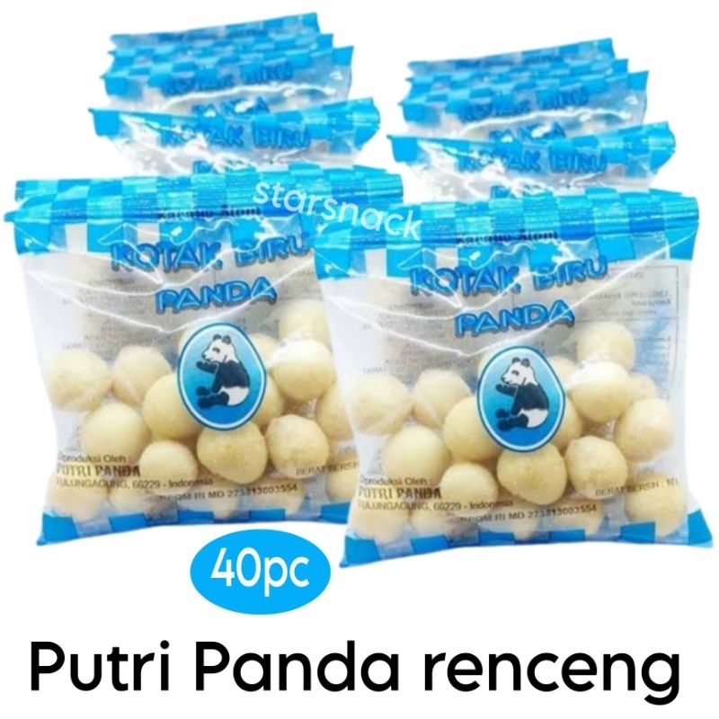 

Kacang Atom Putri Panda isi 40pc / bal