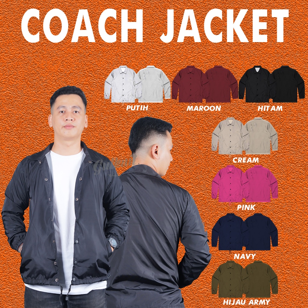 Coach Jacket Polos - Coach Jacket Basic - Coach Jaket