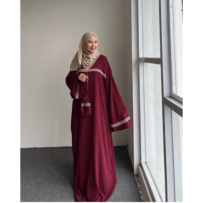 [READY] Mukena Abaya Travel | Araflow | Mukena Dewasa | Abaya 354