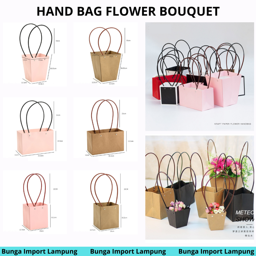 

Hand Bag Flower Bouquet Tas Bunga Buket Premium Impor