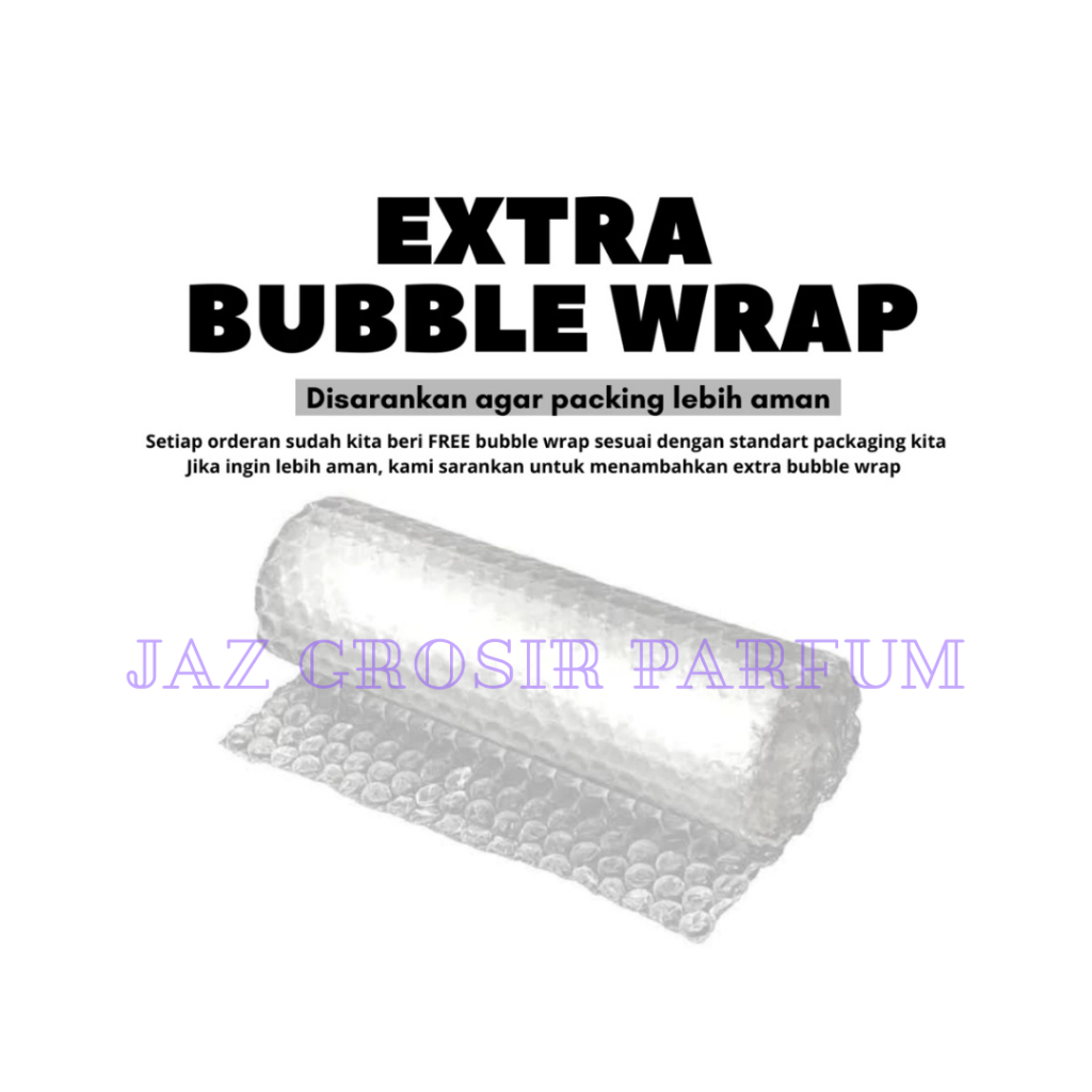 

EXTRA BUBBLE WARP . Untuk Orderan Sudah Kami Kasih Free Bubble Sesuai Standar, Untuk Keamanan Silahkan Menambahkan Extra Bubble
