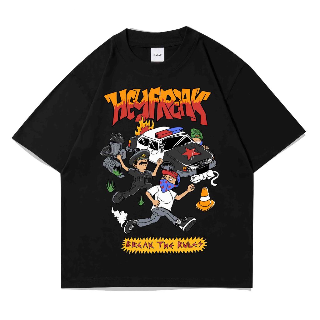 Heyfreak T-shirt Oversize Break The Rules / Heyfreak