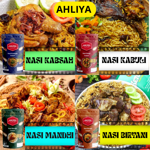 

NASI KABULI BUMBU INSTAN NASI MANDHI NASI KABSYAH NASI BIRYANI