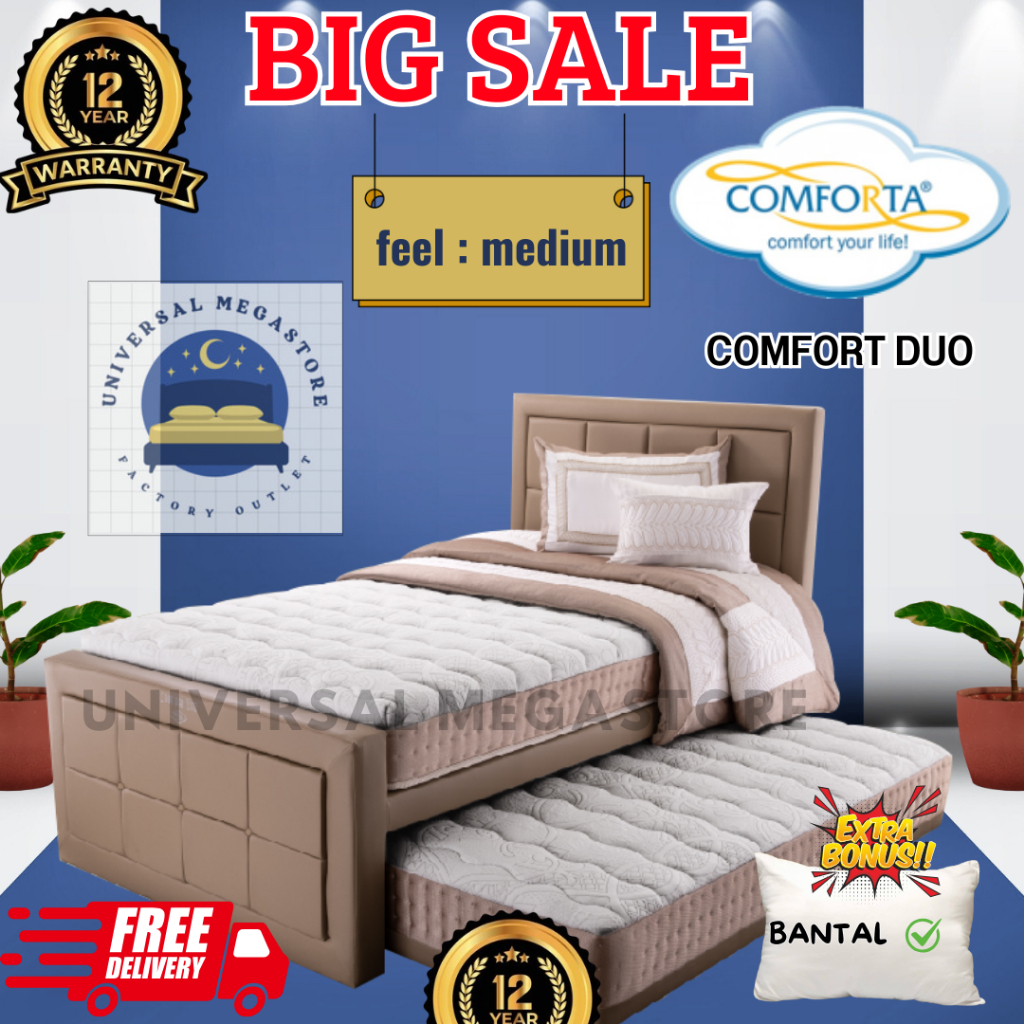 COMFORTA Kasur 3in1 NEW COMFORT DUO