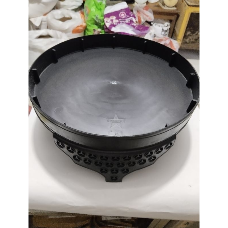 Tebok sangkar love bird kaki plastik lemas