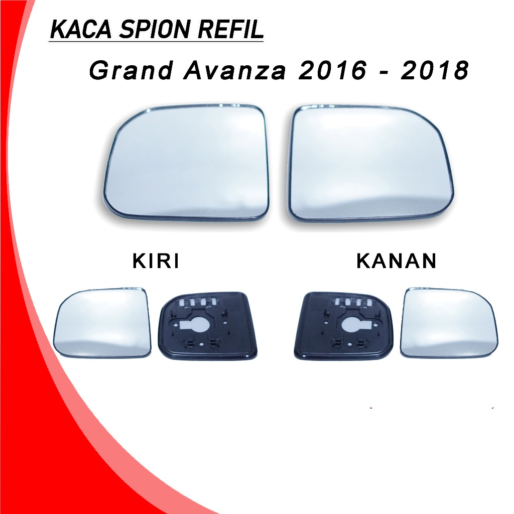 Kaca Spion Mobil Grand Avanza 2016-2018 Set Kanan Kiri