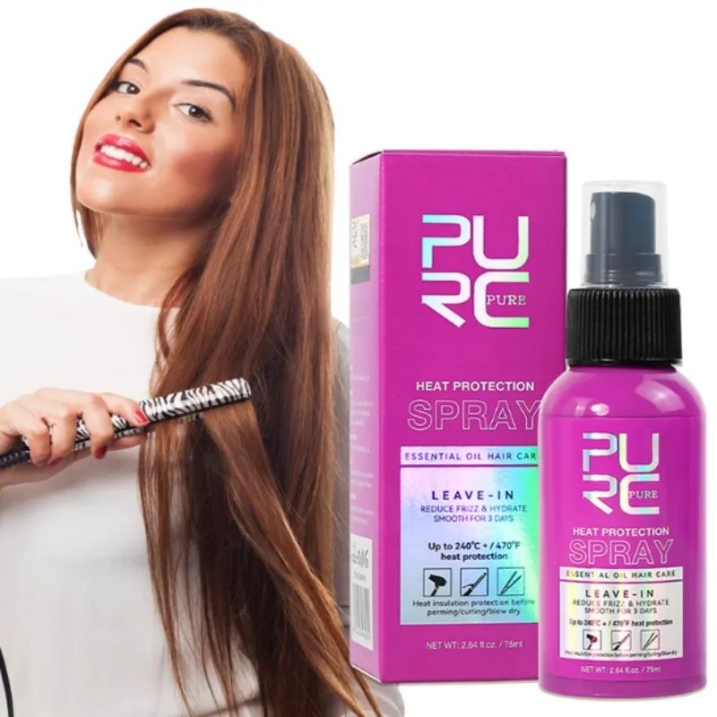 Purc serum keratin MHTYIC Oil Serum 75ml Vitamin Rambut rusak sekali Original promo