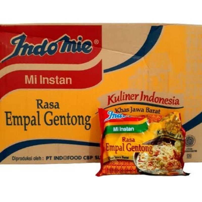 INDOMIE EMPAL GENTONG 1 DUS