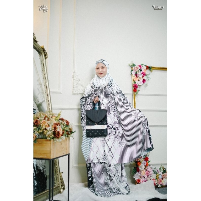 [RITZ SYAR'I] MUKENA SYARI " MUKENA ZAHEERA " By Ritz Syari