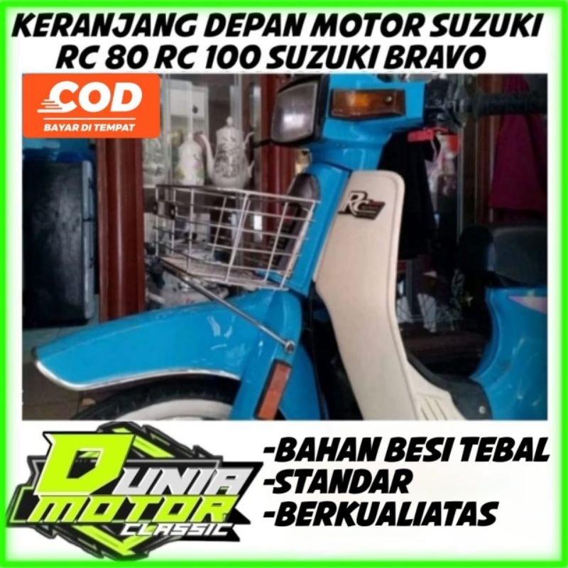 Keranjang depan motor Suzuki Rc 80 Rc 100 Suzuki bravo