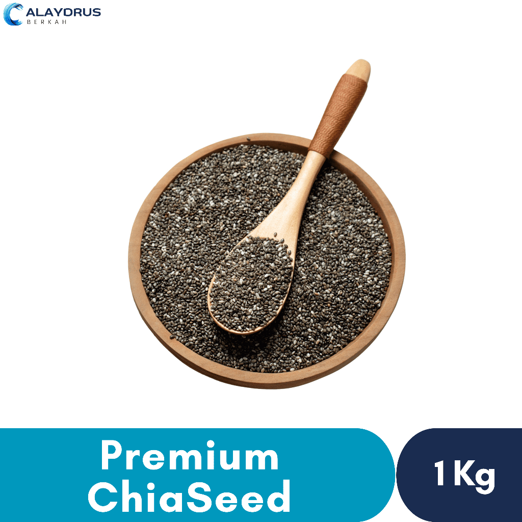 

Chia Seeds Organic Untuk Diet 1 Kg Black Chia Seed Original Biji Chiaseed Premium Quality
