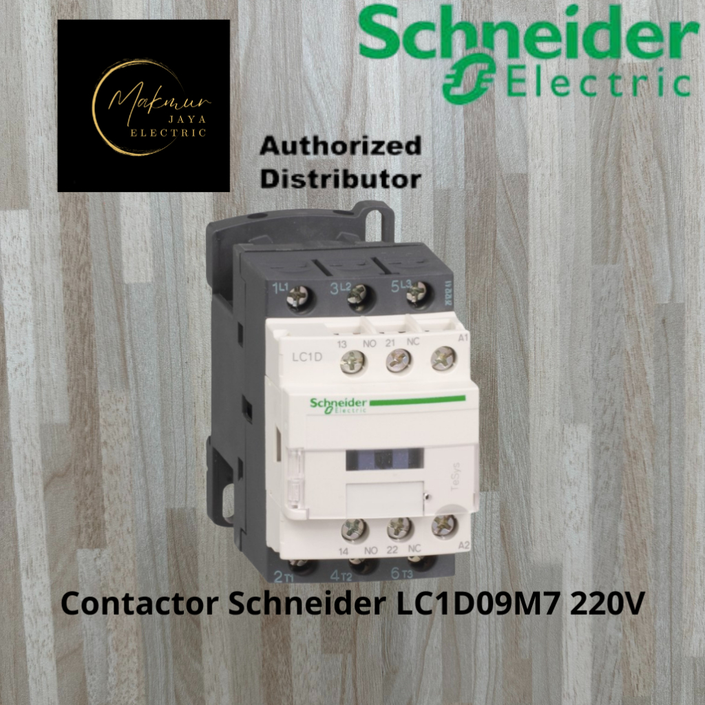 Contactor Schneider LC1D09M7 220V – Kontaktor Magnet Listrik Original