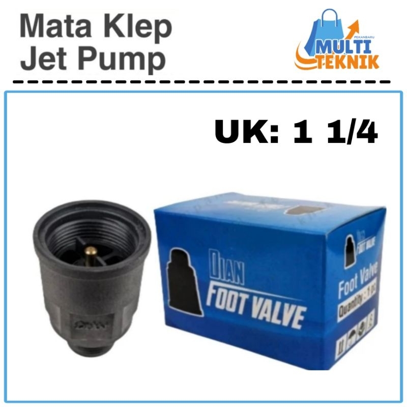 DIAN Foot Klep Tusen Mata Jet Pump 1 1/4" Universal Ukuran 1 1/4 Inch