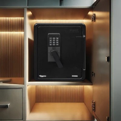 Krisbow Brankas Griffin Besar Tahan anti Api dan Air 091reik / Cash box tahan api