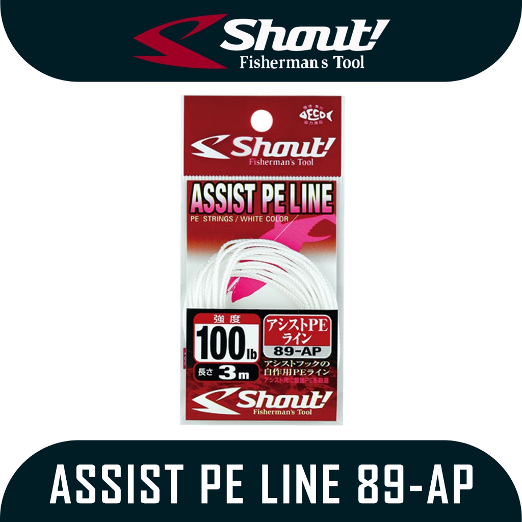 Senar Pancing Kevlar Shout Assist PE Line 89-AP