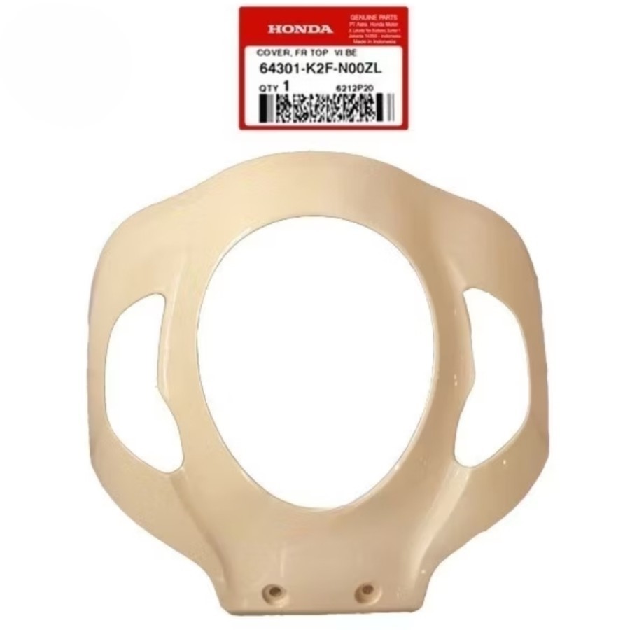 Cover Tameng Body Depan Scoopy esp 2020-2024 K2F cream original AHM