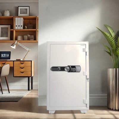 Krisbow Brankas Tahan Api Besar 1 Meter 50.7 x 58.5 x 106.6 Cm Es-100