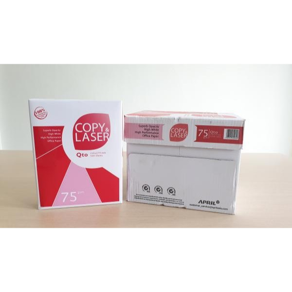 

KERTAS HVS / Kertas Fotocopy COPYLASER A4 75 Gr
