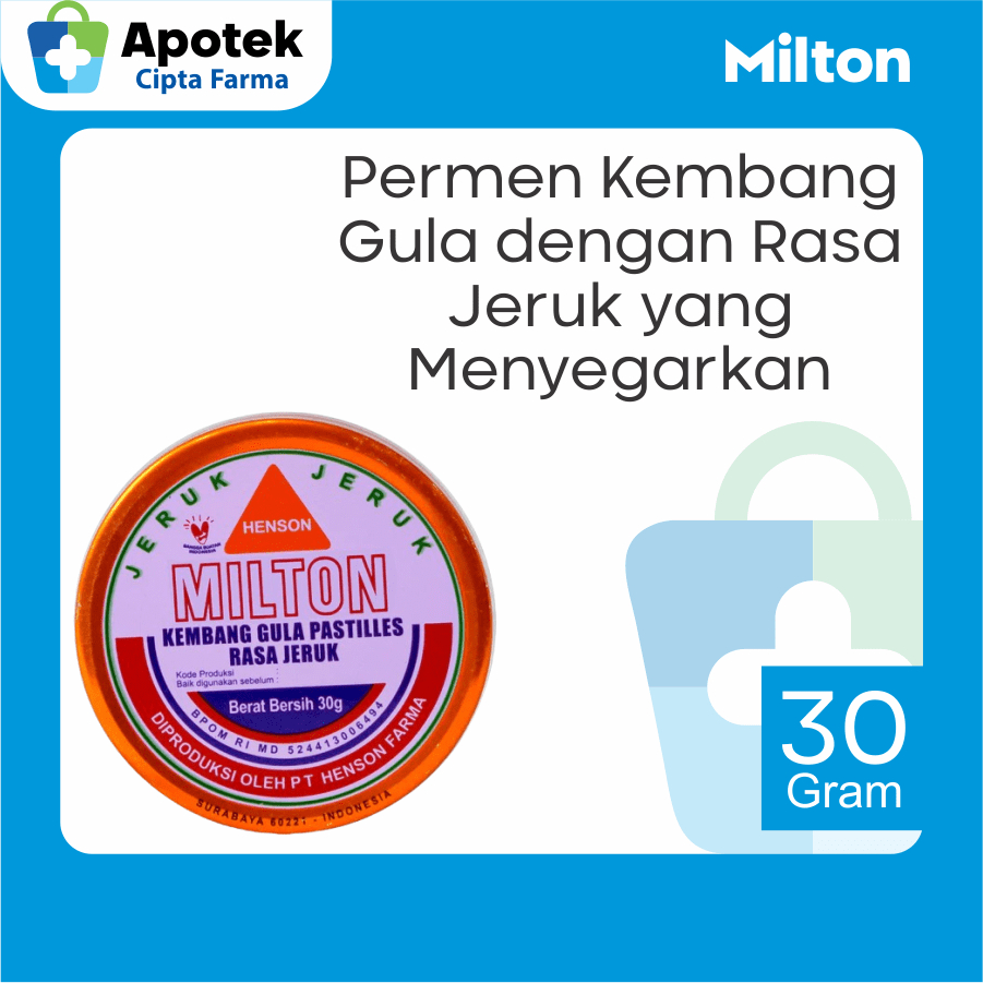 

Milton Permen Kembang Gula Rasa Jeruk Menthol Sodium Benzoat Permen Penyegar Mulut dan Permen Pelega Tenggorokan