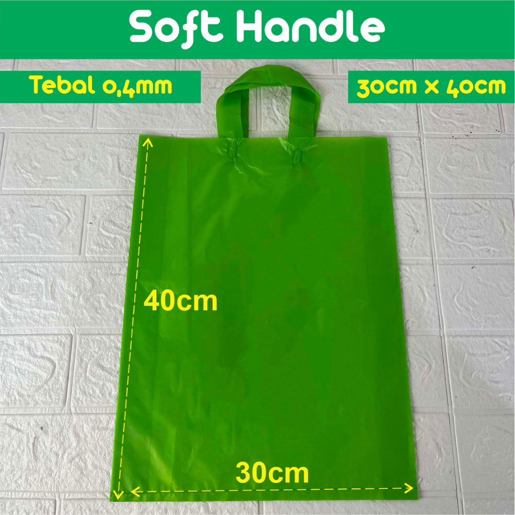 

TAS SOFT HANLDE 30 X 40 | TAS PLASTIK MURAH | TAS PLASTIK BANDUNG | TAS MALL | TAS SAUVENIR
