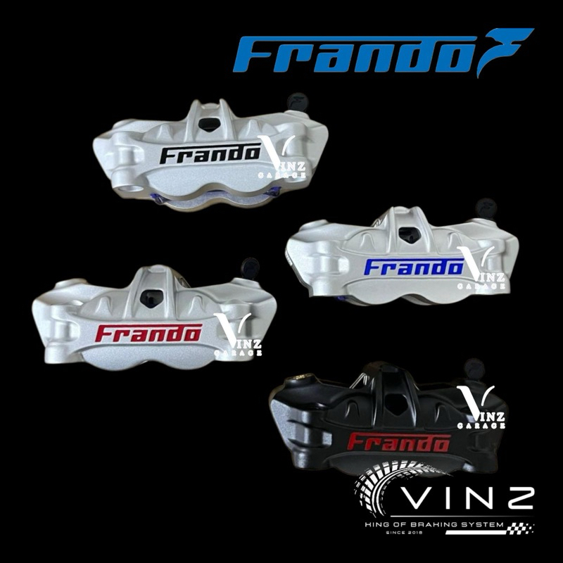 Kaliper 4 Piston Frando FCF100 // Kaliper 4 Piston Frando Radial Pitch 100 Mm Original By Frando Bra