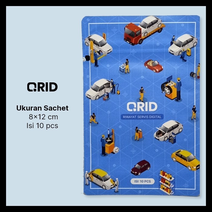 

Stiker QRID - Riwayat Servis Digital - Hitam - Sachet isi 10 pcs