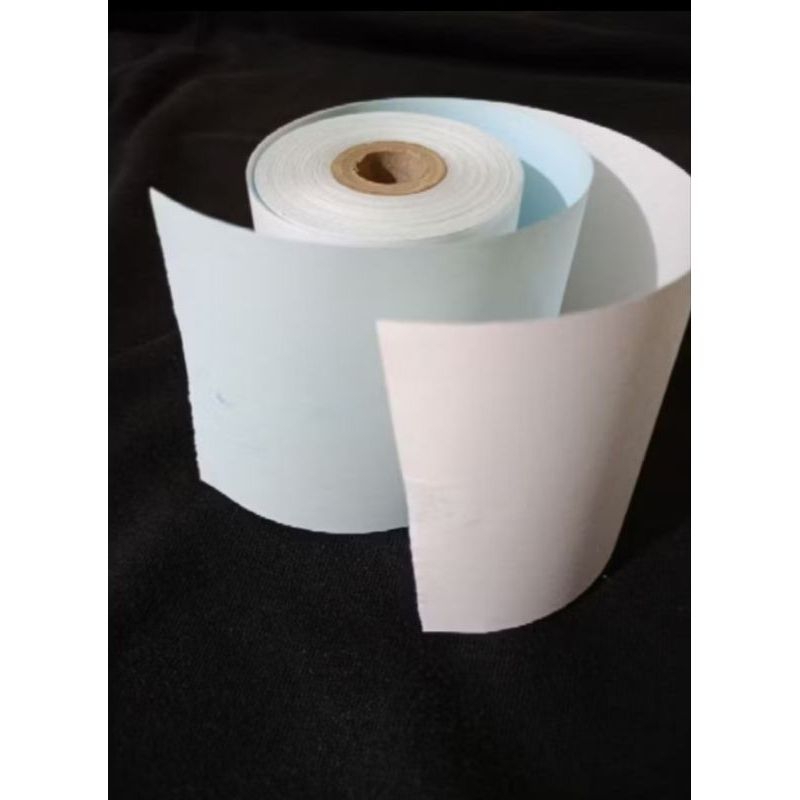 

Kertas kasir struk NCR 2 play putih biru 75x60mm